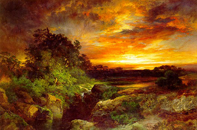 An Arizona Sunset near the Grand Canyon Thomas Moran